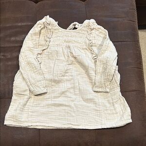 Charming Cream Kids Dress